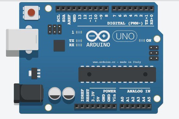 Image of an illustrated Arduino