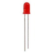 5mm LEDs - diffused red