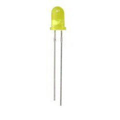 5mm LEDs - diffused - Yellow