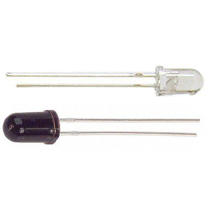 IR LEDs and phototransistors
