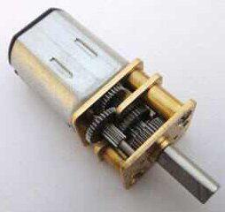 Tiny metallic DC motor