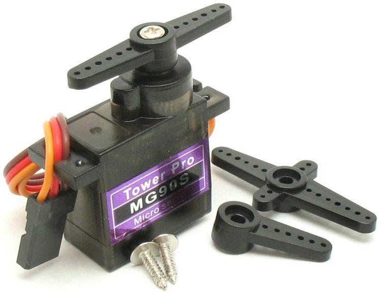 Small metal-geared servo