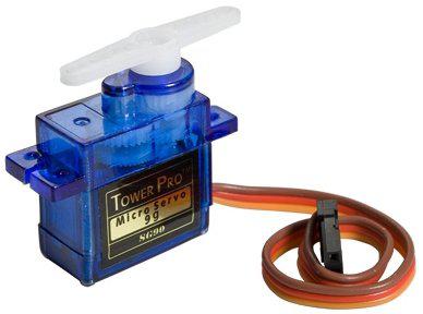 Small plastic-geared servo